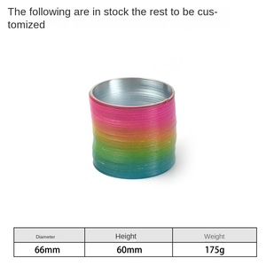 Hoye Thủ Công Mỹ Nghệ Sản Phẩm Mới Đầy Màu Sắc Kim Loại Mùa Xuân Đồ Chơi Chất Lượng Cao Kim Loại Đồ Chơi Mùa Xuân Kim Loại Đồ Chơi Cho Trẻ Em - Product Image 6