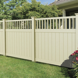 Panneaux de clôture en vinyle PVC blanc 6x8 avec poteaux en vinyle, clôture de jardin extérieure pour <span class=keywords><strong>la</strong></span> protection de <span class=keywords><strong>la</strong></span> vie privée - Product Image 5