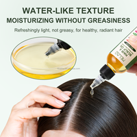 Huile de croissance capillaire 9 en 1, marque privée, biologique, naturelle, soin du cuir chevelu, menthe poivrée, kératine, collagène, huile d'argan, huile d'arbre à thé, huile de romarin.