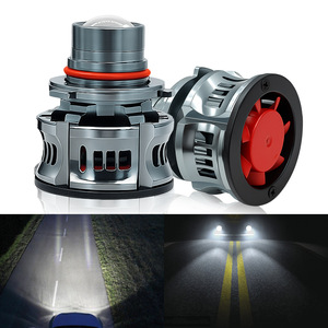 QideWin H11 Led Fog <b>Light</b> 6000 Lm 55W Car <b>Driving</b> <b>Light</b> With Lens For General Vehicles - Product Image 5