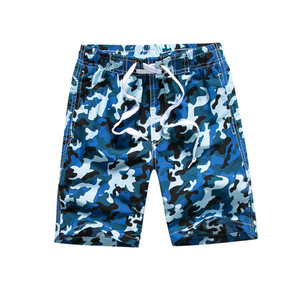 Heren zomer camouflage strandshorts tot op de knie, surfshorts - Product Image 1