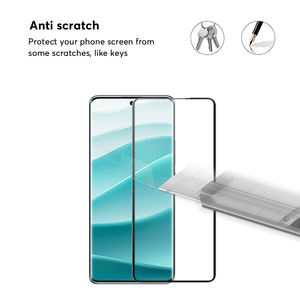 Protector de pantalla de teléfono con pegamento lateral curvo 3D para <span class=keywords><strong>Xiaomi</strong></span> <span class=keywords><strong>Redmi</strong></span> Note 14 Pro + película protectora de vidrio templado - Product Image 3