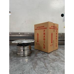 Tapa de Chimenea de Acero Inoxidable Tipo Inserto, Fija, AISI 304, Cumple con la Norma EN 1856-1 - Product Image 3