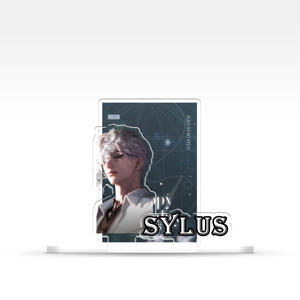 Figurine d'animation promotionnelle en acrylique transparent personnalisée, pas chère, pour décoration de bureau - Product Image 4