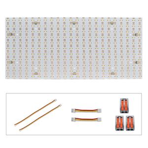 टयोग्य एलईडी शीट 484ld dc24v ip20 तांबा 2700k + 6500k परिदृश्य पट्टी बैकलाइट यूएसबी/वाई-फाई नियंत्रित 40w 360 बीम 3-वर्ष - Product Image 2