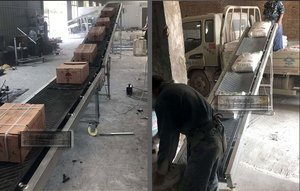 Convoyeur à bande vibrante B500 B650 pour l'<span class=keywords><strong>exploitation</strong></span> minière et le <span class=keywords><strong>transport</strong></span> de matériaux minéraux, capacité de 50 à 80 tonnes par heure, pour gravier et granit aux Philippines et au Ghana - Product Image 6