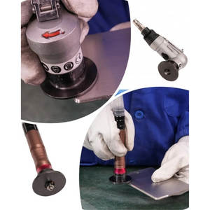 Tragbarer elektrischer Kantenabschräger für Stahl und Edelstahl, Abschrägmaschine zum Entgraten von Metallkanten - Product Image 2