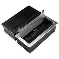 Cargador USB 3,5mm Audio VGA Brush Flip up Table Socket Tipo de producto Enchufes y enchufes