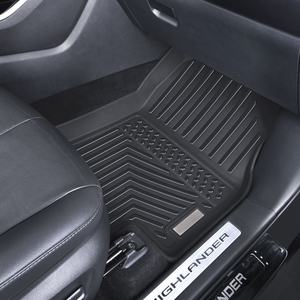 Juego completo de alfombrillas de TPE 3D 5D para coche, alfombrillas antideslizantes para cualquier clima, adecuado para Hyundai Santa Cruz 2023 2023, <span class=keywords><strong>2022</strong></span> - Product Image 3