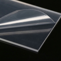 Plaques en méthacrylate thermoplastique acrylique résistantes aux UV pour panneaux lumineux LED avec services de découpe, pliage et moulage, format A3
