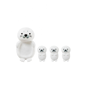 Brinquedos de Banho para Bebês com Som de Animais de Borracha Personalizados da Konig Kids com Logo - Product Image 1