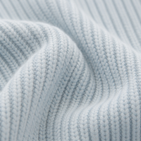 Pull en tricot pour femme OEM ODM, col en V, bordure rayée contrastée, manches longues, texture côtelée, style preppy, pull en tricot pour femme