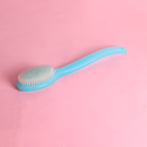 Cepillo de Baño Ovalado con Cerdas Suaves 38x7x4cm, Exfoliante de Plástico para Espalda, Herramienta de Masaje - Product Image 3