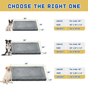 Fabricant mignon unique confortable imperméable de luxe <span class=keywords><strong>anti</strong></span>-<span class=keywords><strong>stress</strong></span> doux lit pour <span class=keywords><strong>chien</strong></span> chat chaud hiver grand <span class=keywords><strong>tapis</strong></span> de caisse pour <span class=keywords><strong>chien</strong></span> - Product Image 6