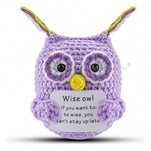 Jouet en peluche Amigurumi fait main pour filles et garçons, poupée en tricot et crochet, fabrication OEM en Chine, thème animaux et nature, couleur et logo personnalisables - Product Image 6