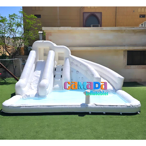 <span class=keywords><strong>Precio</strong></span> <span class=keywords><strong>de</strong></span> fábrica Plataforma inflable <span class=keywords><strong>Piscina</strong></span> Castillo Macaron Color Castillo inflable Tobogán <span class=keywords><strong>Piscina</strong></span> Combinación con aros <span class=keywords><strong>de</strong></span> baloncesto - Product Image 6