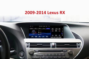 10.25 ''tesla Android 13 đài phát thanh xe DVD đa phương tiện Player cho LEXUS RX 270 2009 2015 tự động GPS Navigator Wifi Bluetooth Carplay - Product Image 3