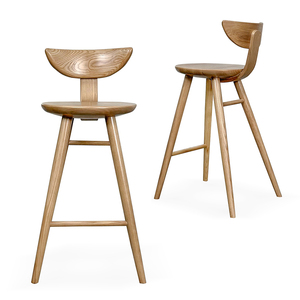 Nouveau design moderne, <span class=keywords><strong>tabouret</strong></span> <span class=keywords><strong>de</strong></span> <span class=keywords><strong>bar</strong></span> en bois <span class=keywords><strong>de</strong></span> luxe, chaise haute en bois massif, ensemble <span class=keywords><strong>de</strong></span> tabourets <span class=keywords><strong>de</strong></span> <span class=keywords><strong>bar</strong></span> pour cuisine - Product Image 3