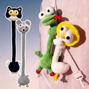 Vente en gros usine : Porte-clés et breloque de sac en peluche singe du zodiaque à col long, style 'Evil', et adorable poupée en peluche singe du zodiaque chinois des 12 signes - Product Image 1