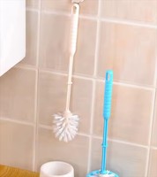 Ensemble d'accessoires de salle de bain modernes en ABS écologique et durable, brosses et nettoyeurs de toilettes muraux étanches