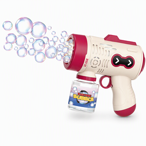 Pistola de Burbujas Robótica de 15 Agujeros al por Mayor, Lanzador Eléctrico de Burbujas con Luz LED de 4 Colores, Juguete para Fiestas Infantiles al Aire Libre, OEM - Product Image 1