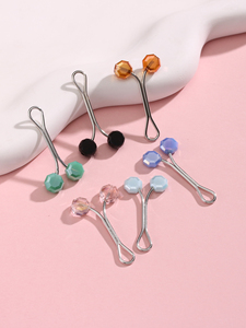 Épingle à <span class=keywords><strong>Hijab</strong></span> Perlé Musulman Antidérapante, Accessoire de Mode Élégant <span class=keywords><strong>pour</strong></span> Femme, Agrafe Polyvalente <span class=keywords><strong>pour</strong></span> Fixer Foulards et Châles - Product Image 5