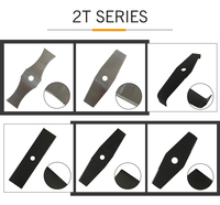 Tête de coupe universelle 305 mm * 2,0 * 2T, lame de débroussailleuse, lame en matériau pour débroussailleuse à gazon