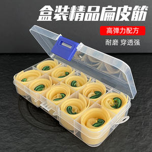 Banda de goma de látex de alta elasticidad de 0,5-0,8mm para disparar accesorios de tirachinas de <span class=keywords><strong>caza</strong></span> duraderos en paquete de caja - Product Image 2