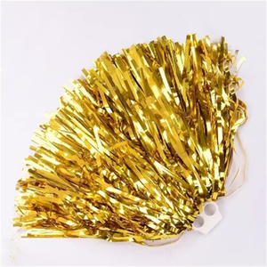 Competición <span class=keywords><strong>de</strong></span> disfraces Flower Club Sport Colorful Cheerleading Tinsel Pull Pom Poms Flower Ball Fútbol Baloncesto Partido Pompón - Product Image 2