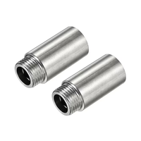Connecteur fileté mâle en acier inoxydable OEM personnalisé pour l'extension des raccords de pomme de douche