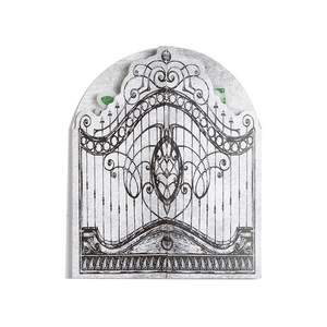 20 pezzi/pacco adesivi di carta serie castello gotico adesivi classici europei per porte e finestre 8 modelli - Product Image 5