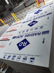 Pe/pvdf alucobond 1220mm * 2440mm * 4mm Nhôm tấm Composite ACP ACM dibond kiến trúc bên ngoài ốp - Product Image 3