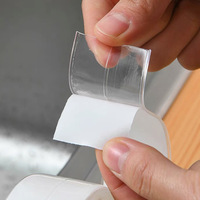 Bande adhésive transparente imperméable pour évier de cuisine bande de papier adhésif de coin de mur de couture