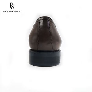 حذاء رجالي جلدي, حذاء رجالي جلدي ماركة (ستارك) ماركة (ستارك) ماركة (ستارك) عالي الجودة باللون البني ، مسطح مصنوع من خامة جيدة التهوية - Product Image 5