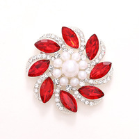 Nouveaux accessoires de luxe créatifs DIY en perles et cristaux, motif cheval éblouissant, en alliage de zinc, avec trou diamanté, pour coques de téléphone, miroirs et accessoires floraux DIY