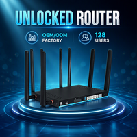 Router Wifi6 5G Desbloqueado AX3000 de Doble Banda, Router Celular 4G 5G con Ranura para Tarjeta SIM