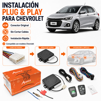 Système d'alarme de voiture pour Chevrolet Renault, alarme à télécommande Chevystar, système de sécurité de véhicule compatible d'origine