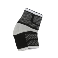Attelle de cheville de sport en tricot 3D avec coussinet en gel, compression, protection de la cheville pour le fitness