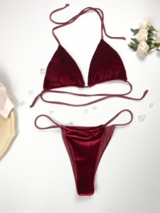 ชุดบิกินี่เซ็กซี่แฟชั่นโชว์ขายดี C3063 ชุดว่ายน้ำบิกินี่จิ๋วสำหรับผู้หญิง - Product Image 6