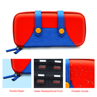 Étui personnalisé pour PS2 en EVA et doublure en velours avec fermeture éclair, étui de protection pour Nintendo Switch et système OLED, logo personnalisé