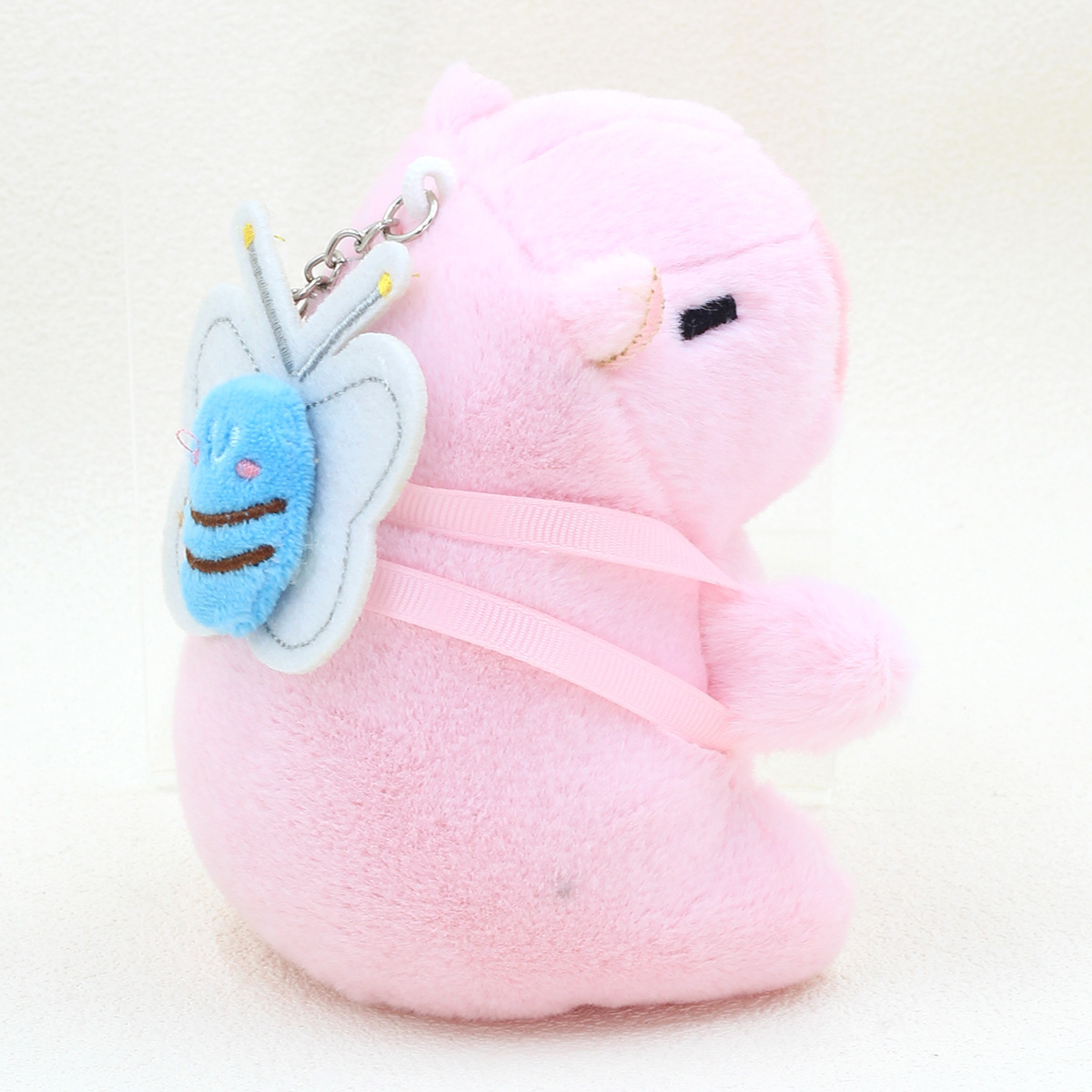 กระเป๋าเป้ Kapibala [สีชมพู] ลายผีเสื้อสีฟ้า