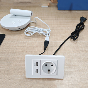 118 Type German Standard Wall <b>USB</b> <b>Socket</b> <b>with</b> Charging Stand for Concealed Installation European 16A - Product Image 2