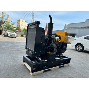 11kv 10KVA 10KW 110 220 Volt mở khung Máy phát điện diesel đặt trong Dubai - Product Image 3