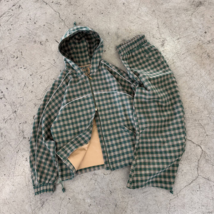 Мужская фланелевая куртка на молнии с узором в клетку, высокое качество - Product Image 2