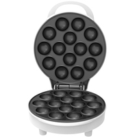 Anbolife Nouveau Produit Phare : Appareil Électrique Multifonctionnel pour Hot-dogs, Grille-pain, Grill Panini, Appareil à Tartes et Gaufrier Antiadhésif 6 Cavités