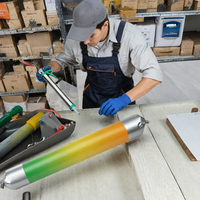 Kit de Résine UV Polyuréthane WGX de Haute Qualité, Adhésif Anti-contraction pour l'Étanchéité Fiable des Portes et Fenêtres, 1 Bouteille