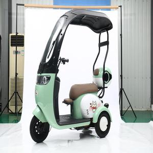 Nuevo Estilo, Hecho en China, Scooter de Alta Calidad, Triciclo de Gran Espacio, Triciclo de Tres Ruedas con Neumáticos Anchos y Techo - Product Image 4