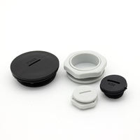 Bouchon d'étanchéité électrique ML en nylon M16, niveau de protection IP68, étanche à la poussière, pour trous, température de fonctionnement -40°C