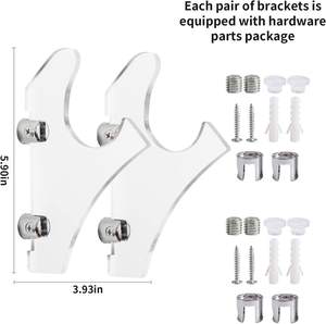 Support <span class=keywords><strong>mural</strong></span> horizontal pour sabre laser en acrylique moderne, écologique et poli, hauteur de 10 à 15 cm pour <span class=keywords><strong>katana</strong></span> de samouraï - Product Image 6