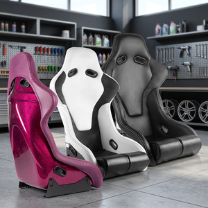 Siège de course intégral en cuir PU scintillant Apex, choix pratique et luxueux, avec design ergonomique et nouvelle esthétique visuelle - Product Image 1